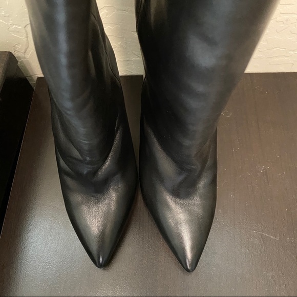 Isabel Marant Laith leather Knee High Boots - Picture 6 of 7